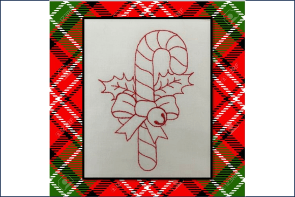 Candy Cane Redwork: A Designer’s Review