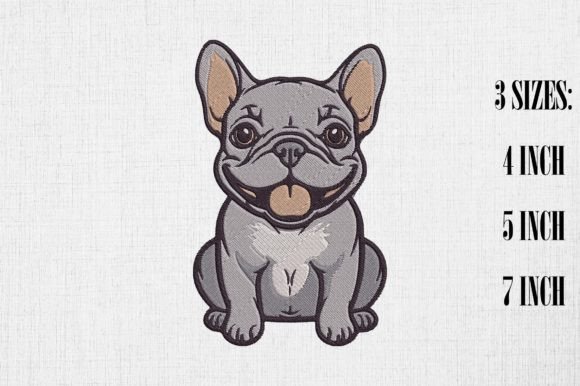 Cute French Bulldog: A Seasonal Embroidery Review