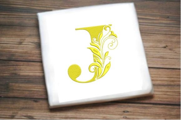 Elegant Floral Alphabet Letter J Review