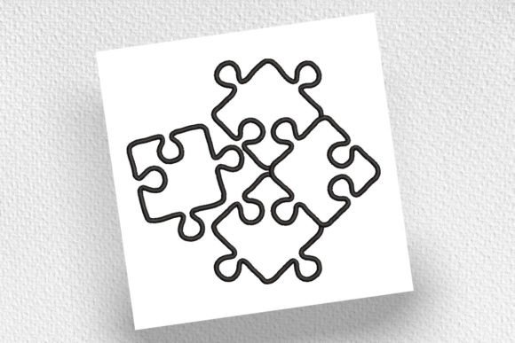 Jigsaw Puzzle Pieces: A Holiday Embroidery Review