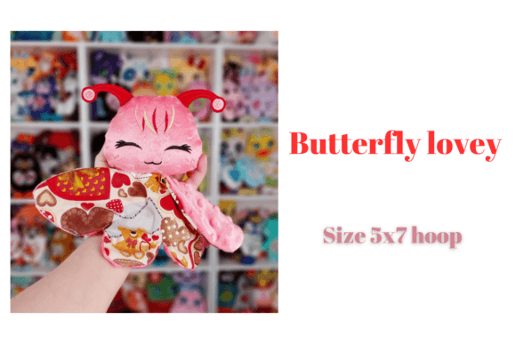 Review: Baby Bee-butterfly Jointed Lovey Girl Design