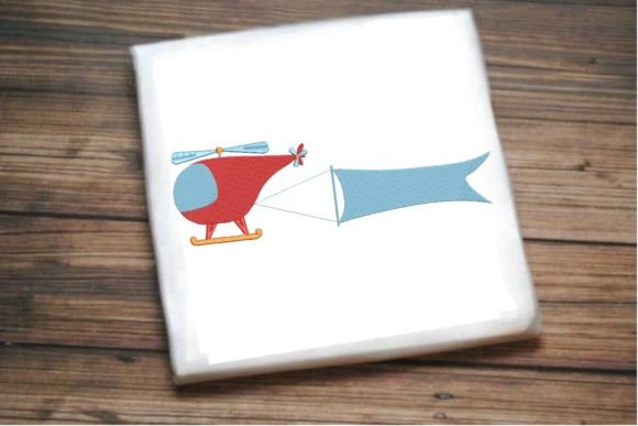 Review: Cute Helicopter with Flying Flag Design