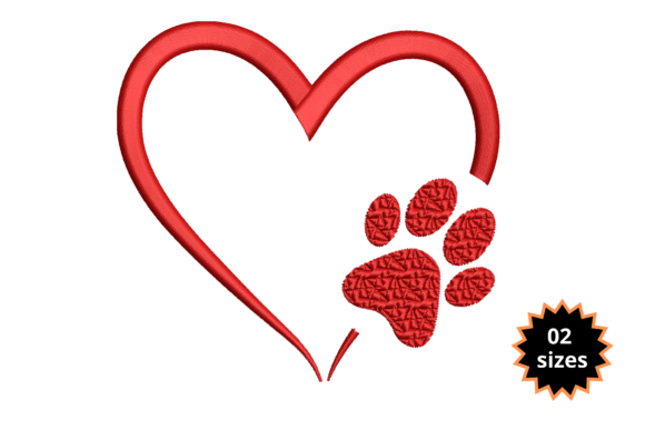 Review: Heart with Animal Footprint for Holiday Crafts