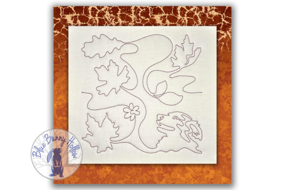 Reviewing Fall Countryside Dog, E2E Quilting for Business