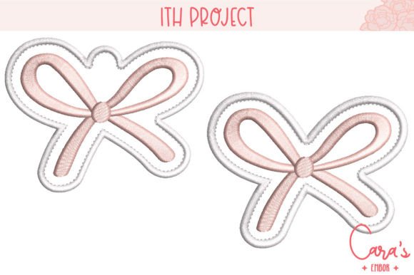 Reviewing Simple Bow ITH Project for Etsy Shops