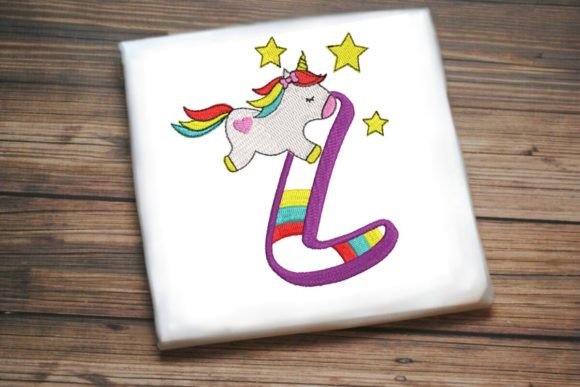 Unicorn Rainbow Letter L Review for Craft Fairs